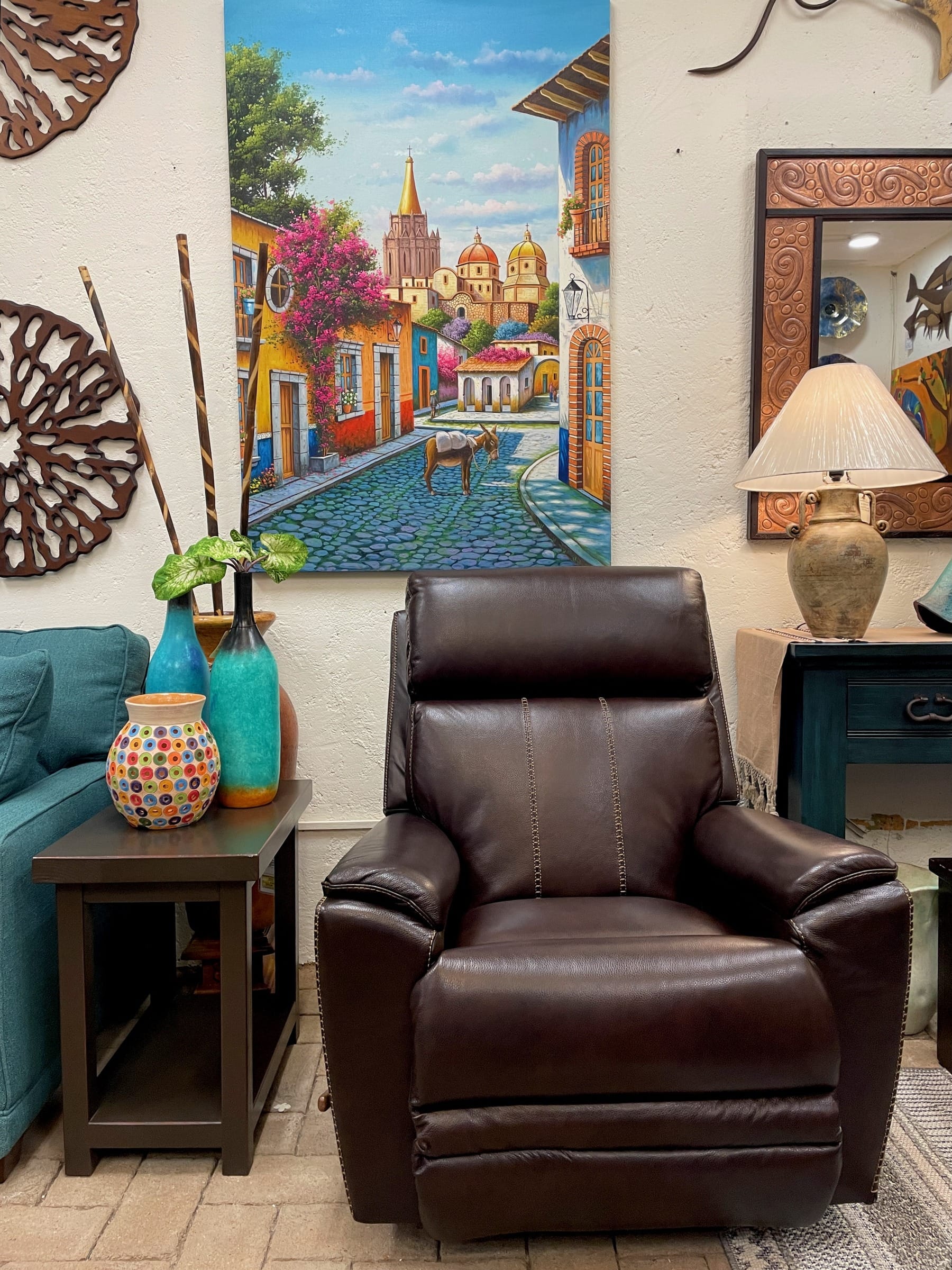 La-Z-Boy Talladega Reclining Chair, photographed in the Casa Bonita showroom