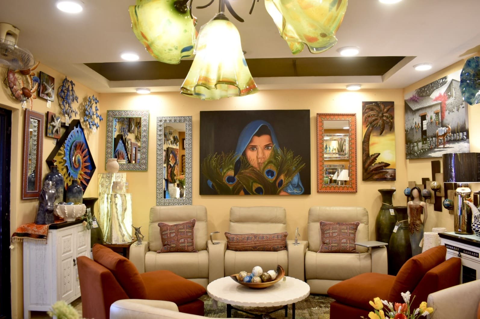 Palliser Home Theater Seating, photographed in the Casa Bonita showroom