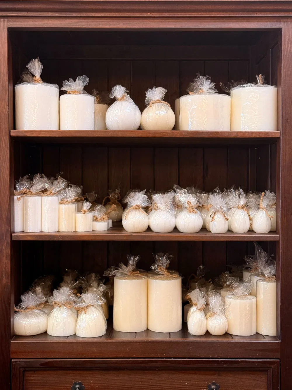 Candles in a Variety of Shapes and Sizes